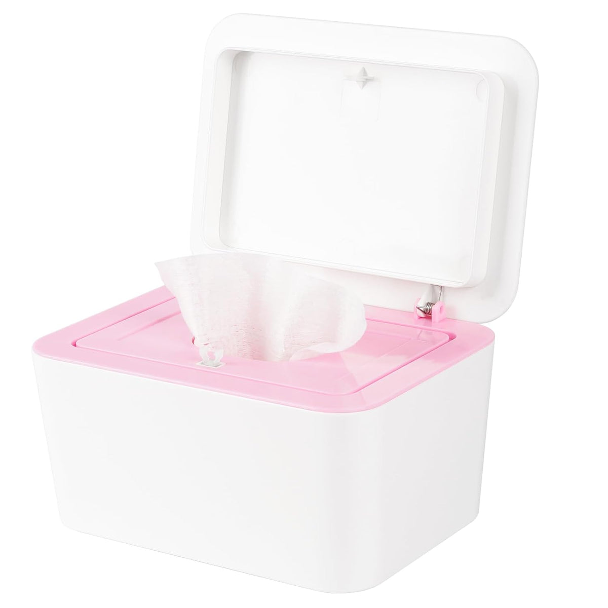 Baby Wipes Dispenser, One-Handed Operation Wipes Container, Grey