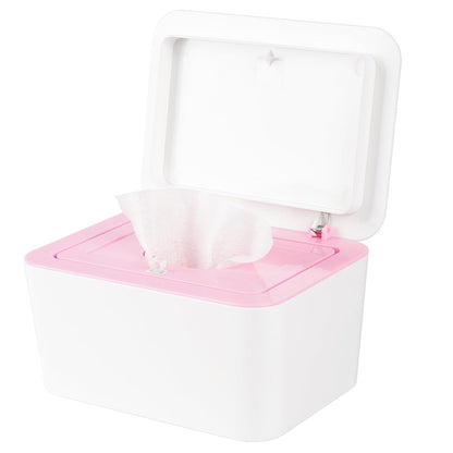 Baby Wipes Dispenser, One-Handed Operation Wipes Container, Grey