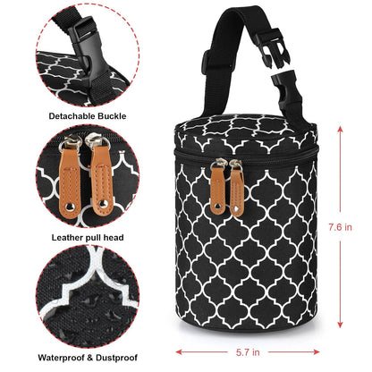 Breastmilk Cooler Bag, Insulated Baby Bottle Cooler Tote Bags for Nursing Mom Daycare