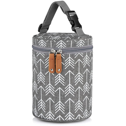 Breastmilk Cooler Bag, Insulated Baby Bottle Cooler Tote Bags for Nursing Mom Daycare