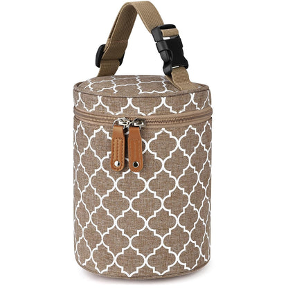 Breastmilk Cooler Bag, Insulated Baby Bottle Cooler Tote Bags for Nursing Mom Daycare