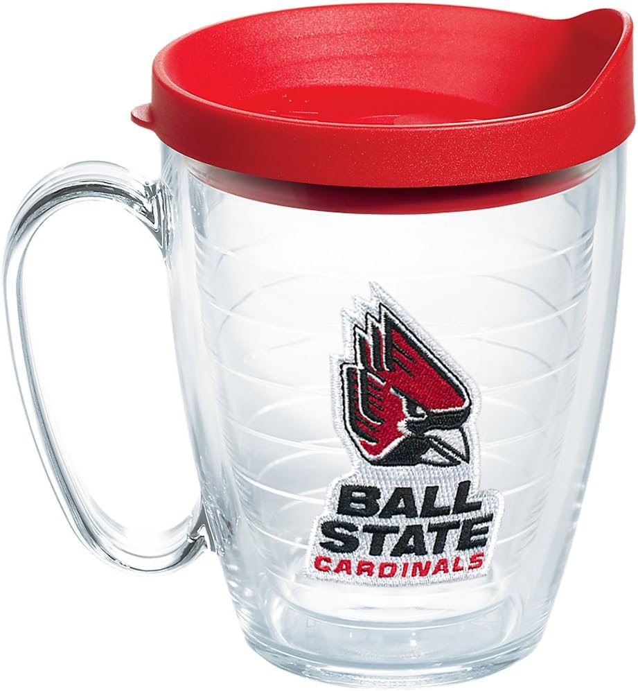 Tervis Made in USA Double Walled University of Alabama Crimson Tide Insulated Tumbler Cup Keeps Drinks Cold & Hot, 16oz Mug, Emblem - Colors D