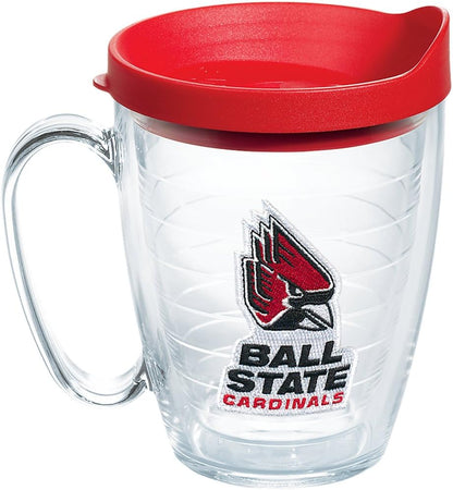 Tervis Made in USA Double Walled University of Alabama Crimson Tide Insulated Tumbler Cup Keeps Drinks Cold & Hot, 16oz Mug, Emblem - Colors D