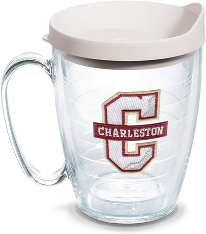 Tervis Made in USA Double Walled University of Alabama Crimson Tide Insulated Tumbler Cup Keeps Drinks Cold & Hot, 16oz Mug, Emblem - Colors D