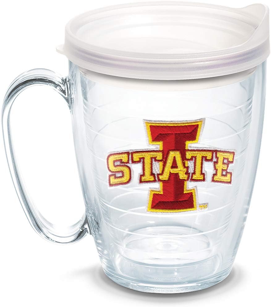 Tervis Made in USA Double Walled University of Alabama Crimson Tide Insulated Tumbler Cup Keeps Drinks Cold & Hot, 16oz Mug, Emblem - Colors D
