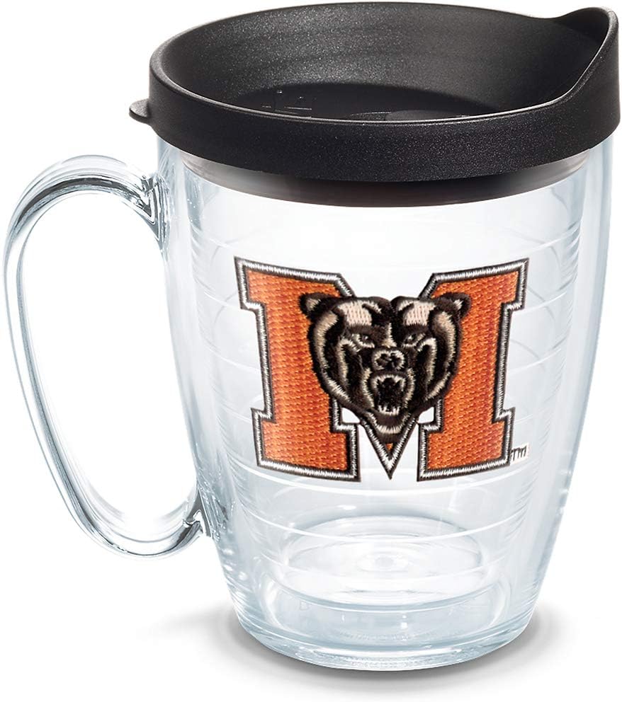 Tervis Made in USA Double Walled University of Alabama Crimson Tide Insulated Tumbler Cup Keeps Drinks Cold & Hot, 16oz Mug, Emblem - Colors D
