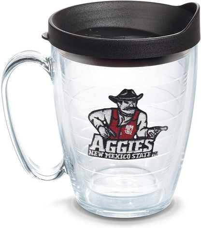 Tervis Made in USA Double Walled University of Alabama Crimson Tide Insulated Tumbler Cup Keeps Drinks Cold & Hot, 16oz Mug, Emblem - Colors D