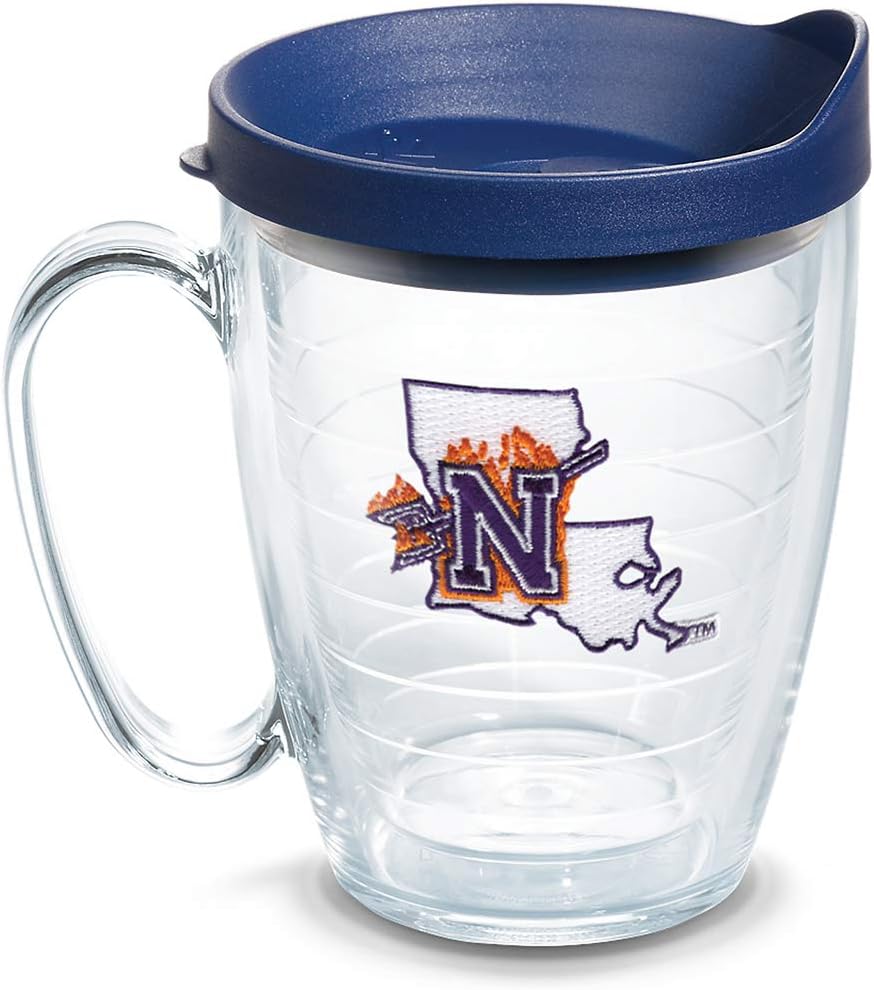 Tervis Made in USA Double Walled University of Alabama Crimson Tide Insulated Tumbler Cup Keeps Drinks Cold & Hot, 16oz Mug, Emblem - Colors D