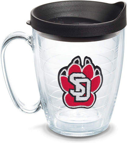 Tervis Made in USA Double Walled University of Alabama Crimson Tide Insulated Tumbler Cup Keeps Drinks Cold & Hot, 16oz Mug, Emblem - Colors D