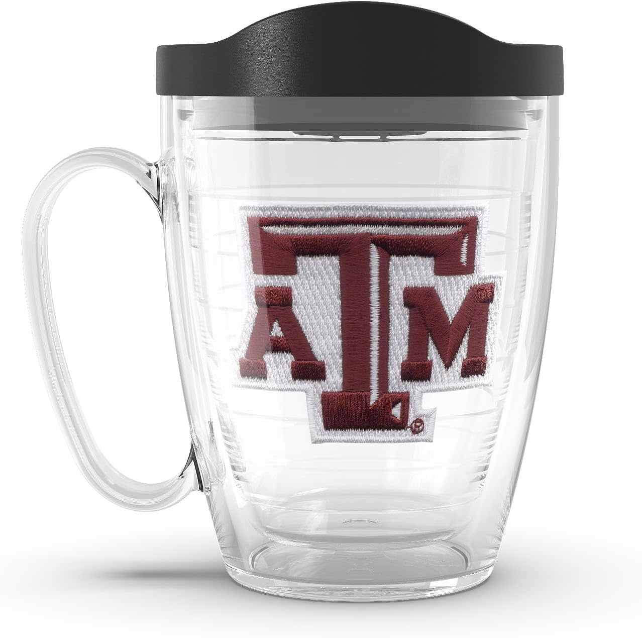 Tervis Made in USA Double Walled University of Alabama Crimson Tide Insulated Tumbler Cup Keeps Drinks Cold & Hot, 16oz Mug, Emblem - Colors D