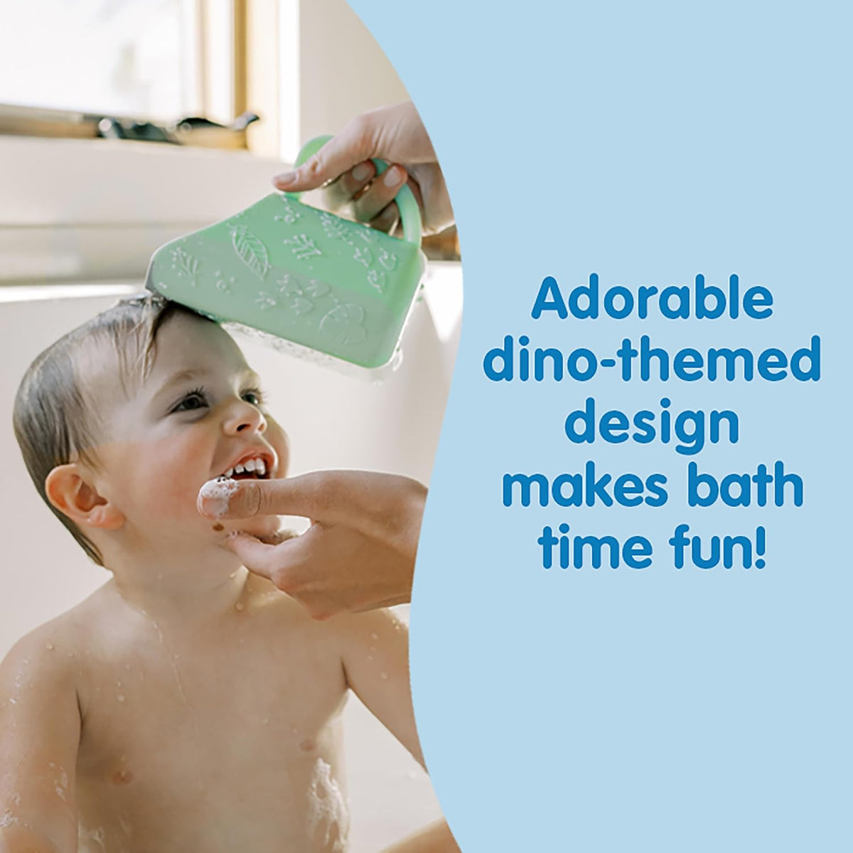CleanUp Dino-Pour Baby Bath Rinse Cup