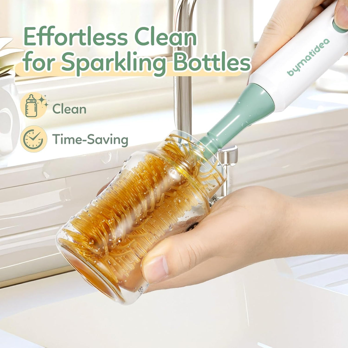 Electric Baby Bottle Brush Cleaner
