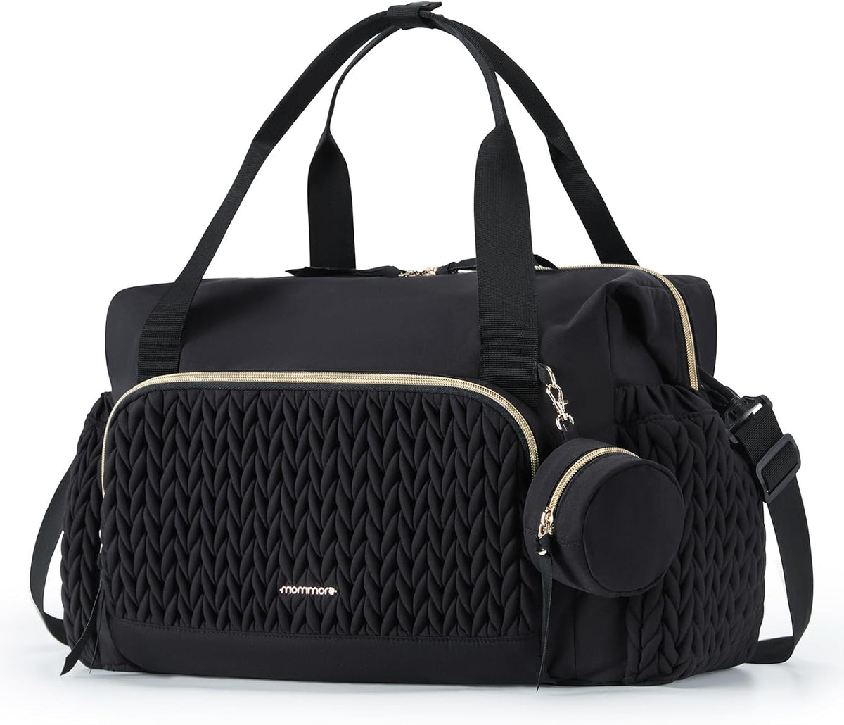 Diaper Bag Tote Large Travel Baby Bag with Pacifier Case