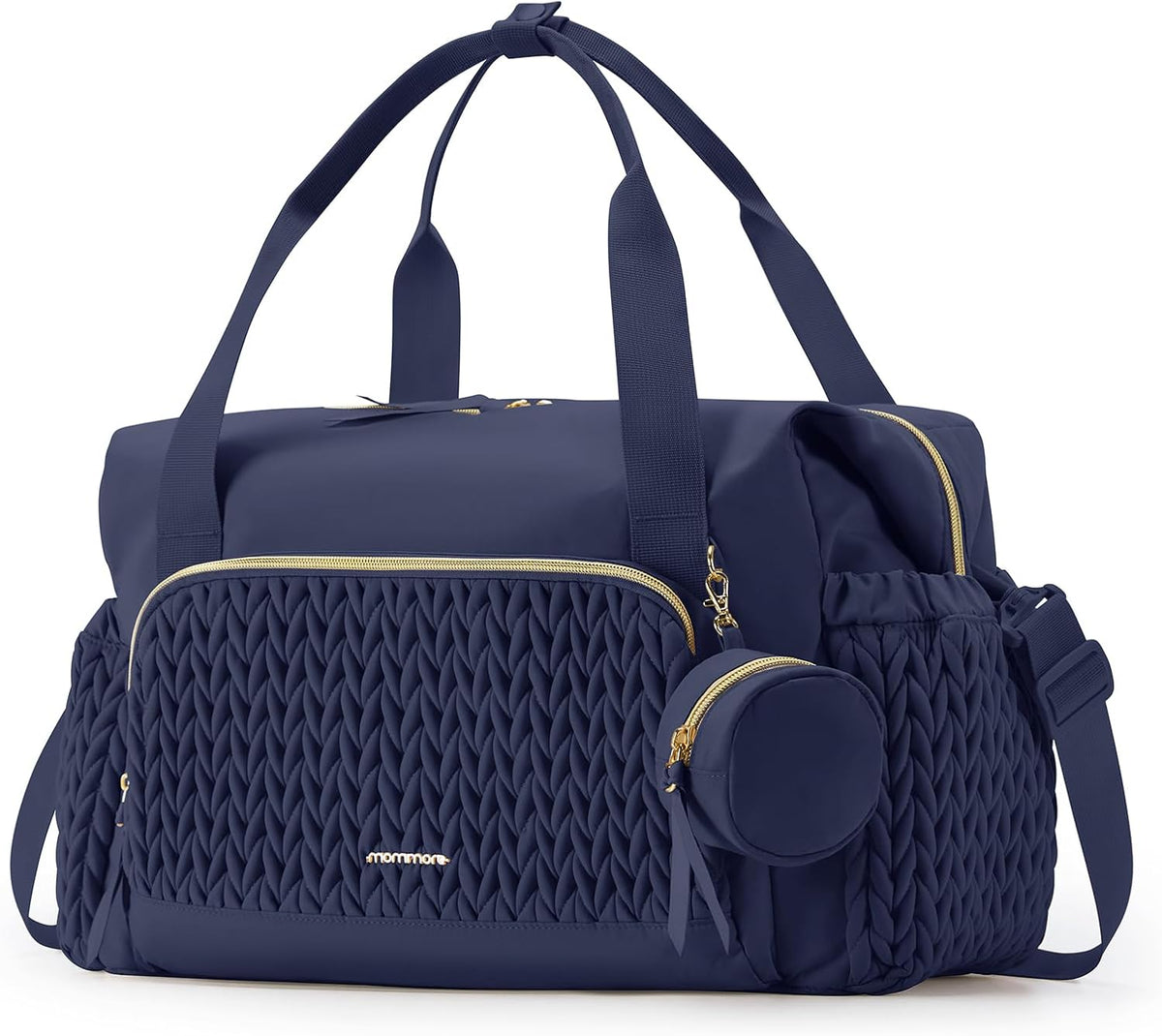 Diaper Bag Tote Large Travel Baby Bag with Pacifier Case