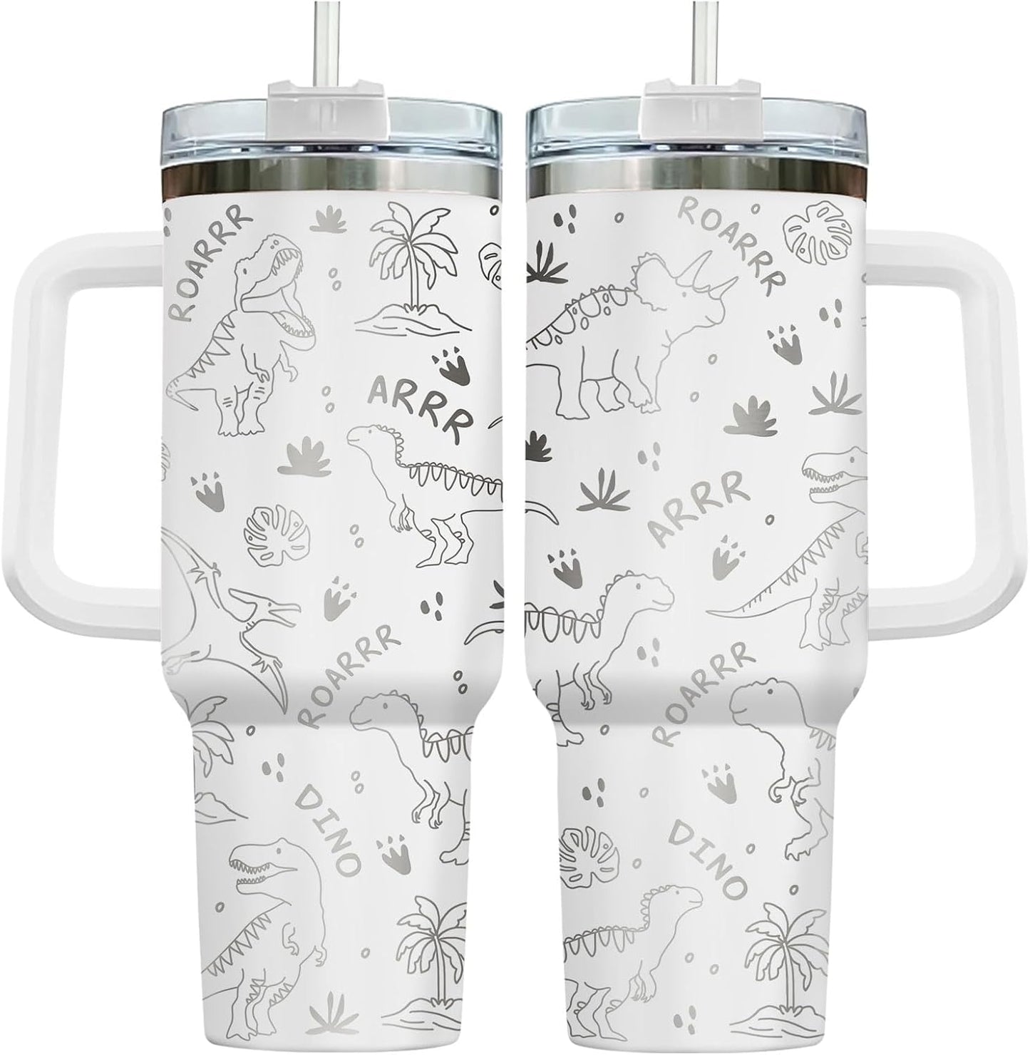 Funny Cow Forgot What Was 40 oz Tumbler with Handle, Cow Lover Gift | Ranch Lover Gift, Heifer Ranch Farmhouse Cattle Moo Barnyard Humor Witty Hilarious Comedy Tumbler