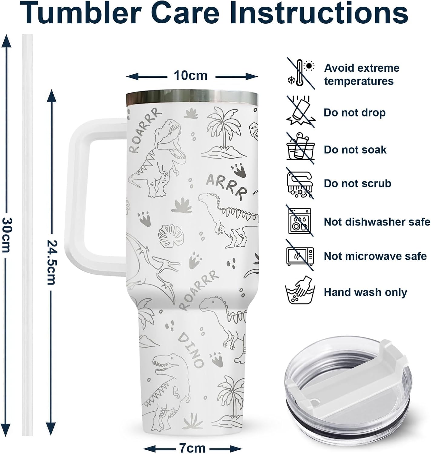Funny Cow Forgot What Was 40 oz Tumbler with Handle, Cow Lover Gift | Ranch Lover Gift, Heifer Ranch Farmhouse Cattle Moo Barnyard Humor Witty Hilarious Comedy Tumbler