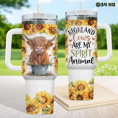 Funny Cow Forgot What Was 40 oz Tumbler with Handle, Cow Lover Gift | Ranch Lover Gift, Heifer Ranch Farmhouse Cattle Moo Barnyard Humor Witty Hilarious Comedy Tumbler