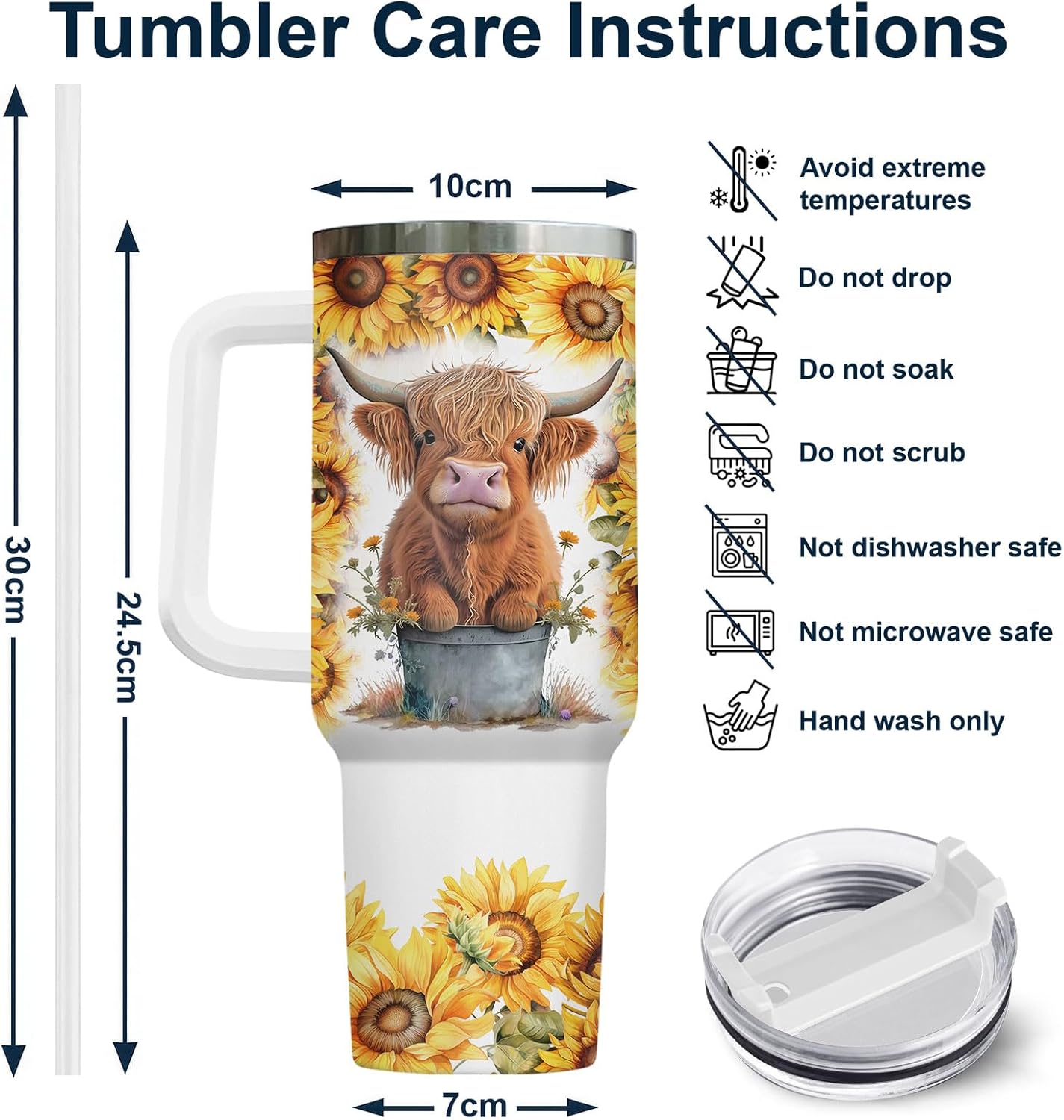 Funny Cow Forgot What Was 40 oz Tumbler with Handle, Cow Lover Gift | Ranch Lover Gift, Heifer Ranch Farmhouse Cattle Moo Barnyard Humor Witty Hilarious Comedy Tumbler