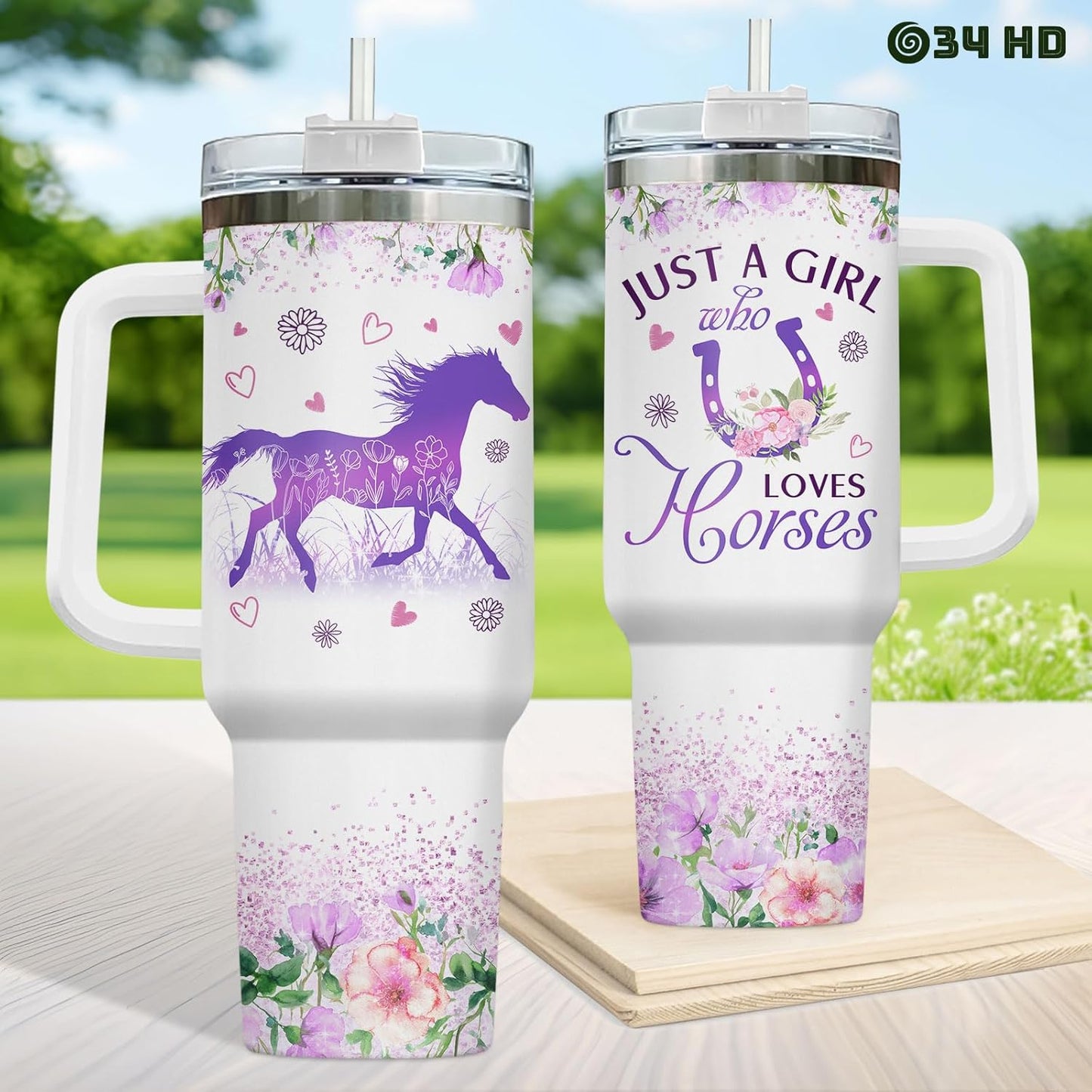 Funny Cow Forgot What Was 40 oz Tumbler with Handle, Cow Lover Gift | Ranch Lover Gift, Heifer Ranch Farmhouse Cattle Moo Barnyard Humor Witty Hilarious Comedy Tumbler