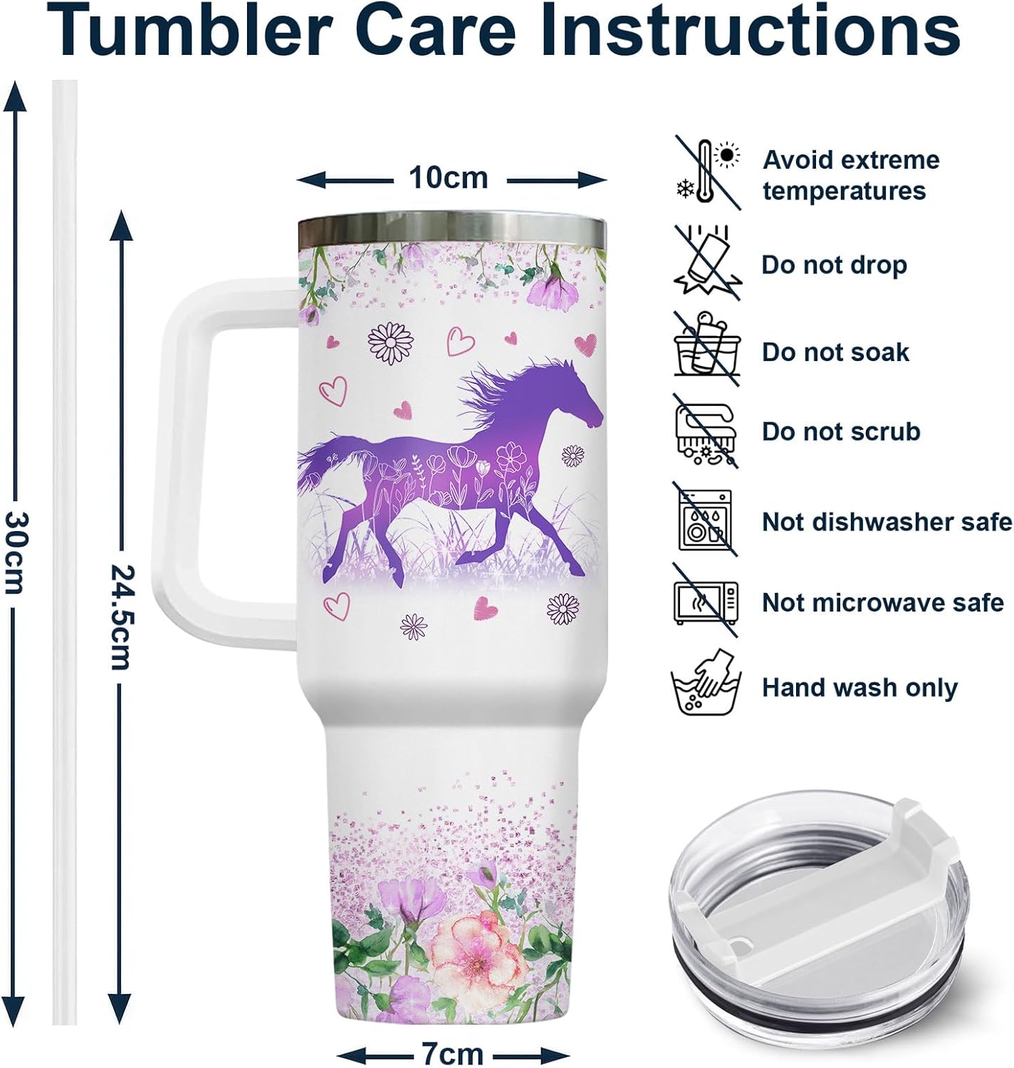 Funny Cow Forgot What Was 40 oz Tumbler with Handle, Cow Lover Gift | Ranch Lover Gift, Heifer Ranch Farmhouse Cattle Moo Barnyard Humor Witty Hilarious Comedy Tumbler