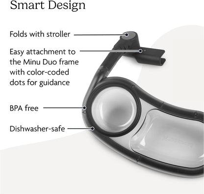 Snack Tray for Minu Duo Stroller - Tray & Cup Holder