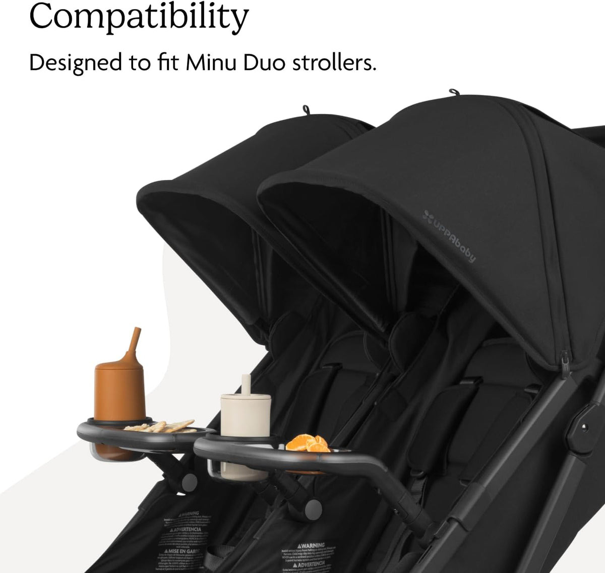 Snack Tray for Minu Duo Stroller - Tray & Cup Holder
