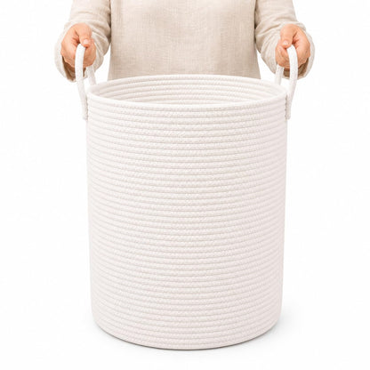 Rainbow Toy Basket & Blanket Storage Bin, Nursery 20x13"