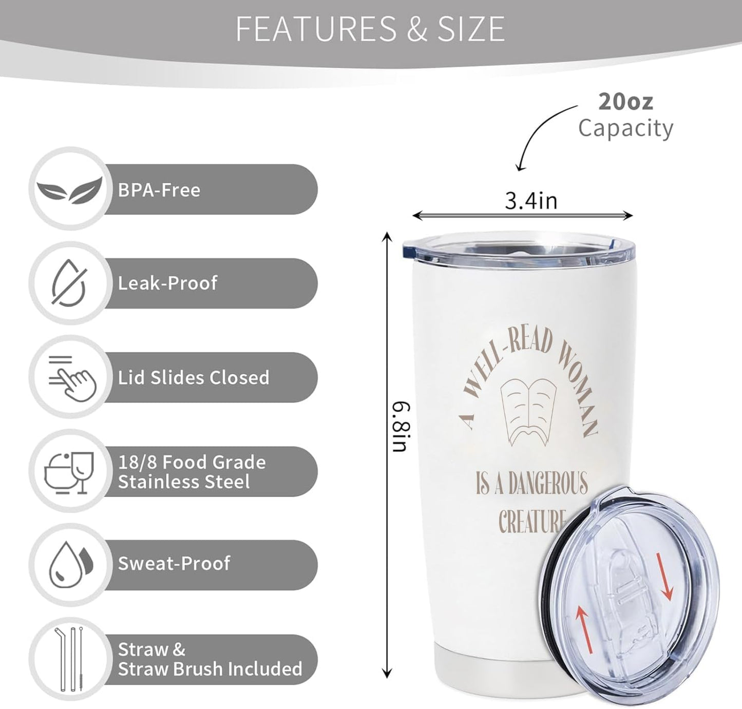Dumpster Fire Tumbler - 20oz Stainless Steel coffee Mug Tumbler, Christmas Gifts for Women Friends Coworkers Employees, Funny Office Decor Desk Accessories Gifts for Coworkers, Everything Is Fine Mug