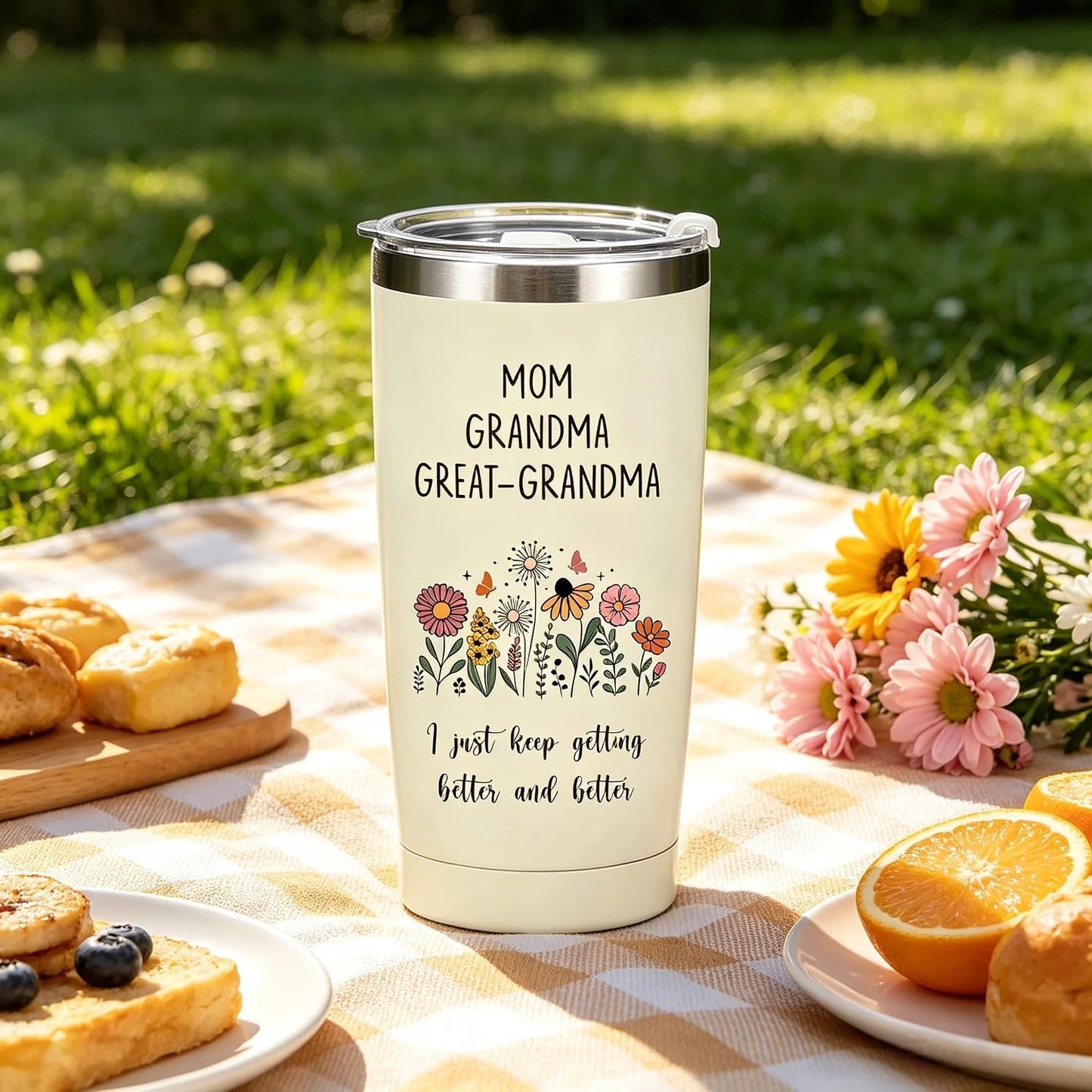 Dumpster Fire Tumbler - 20oz Stainless Steel coffee Mug Tumbler, Christmas Gifts for Women Friends Coworkers Employees, Funny Office Decor Desk Accessories Gifts for Coworkers, Everything Is Fine Mug