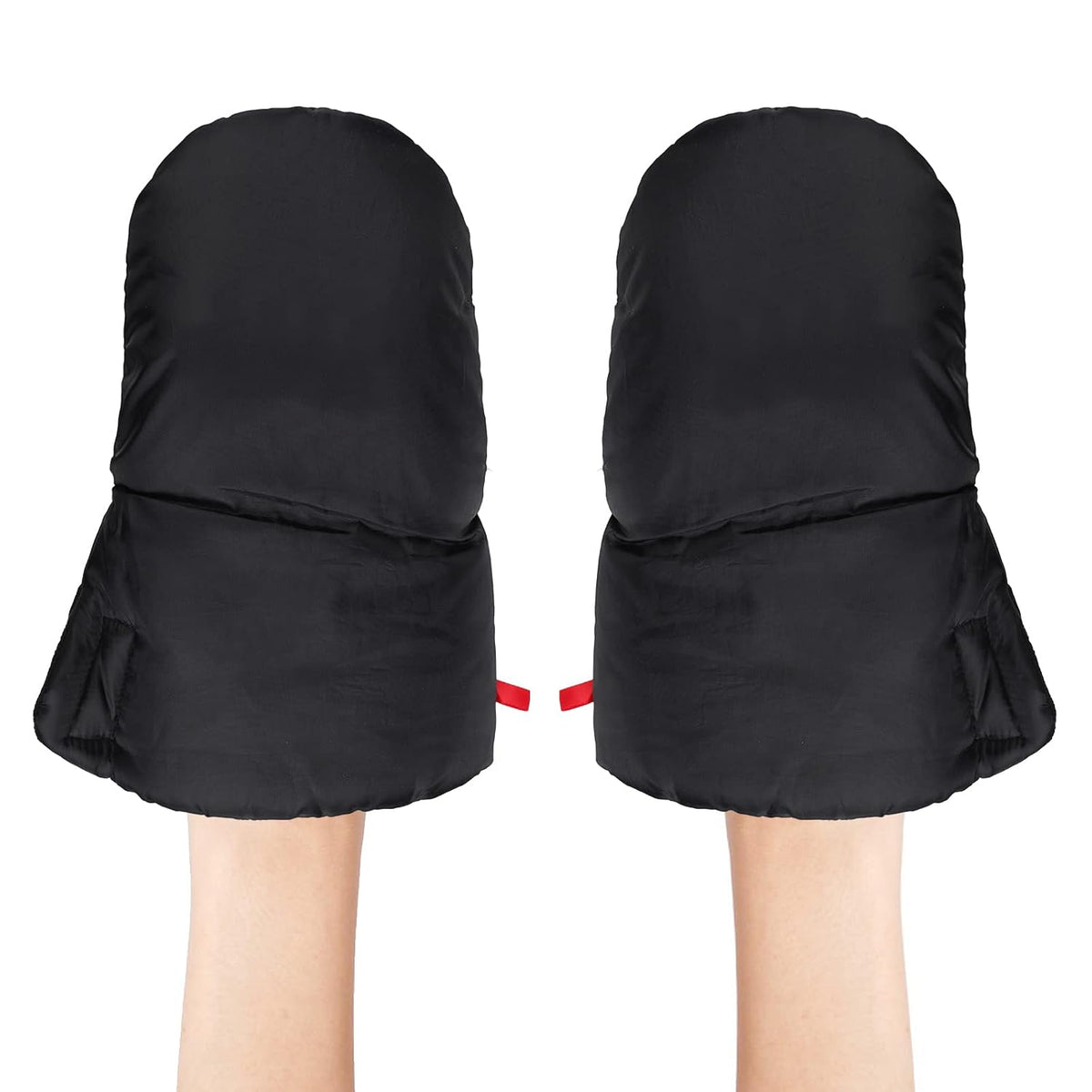 Stroller Hand Muffs Thick Warm Stroller Gloves Waterproof Anti-Freeze Pushchair Hand Warmer Universal for Pram Stroller Buggy for Parent Caregiver