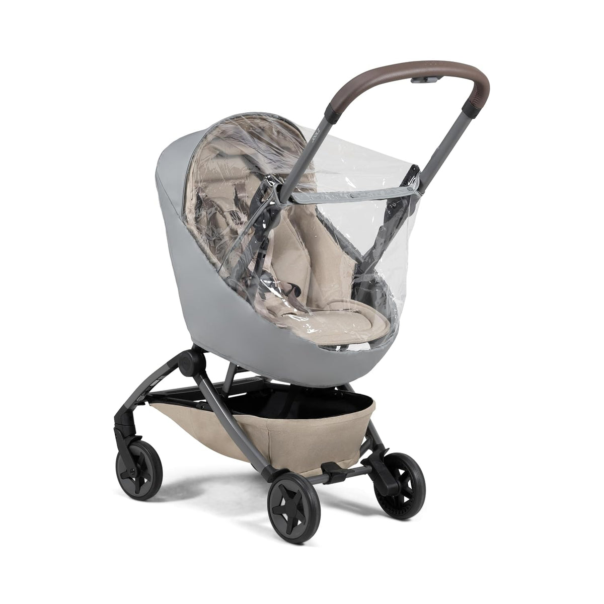 AER2 Nest to Seat Rain Cover, Waterproof and Windproof, Clear, with Ventilation Window and Storage Pocket