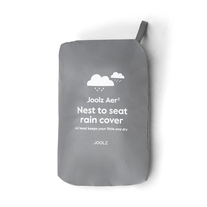 AER2 Nest to Seat Rain Cover, Waterproof and Windproof, Clear, with Ventilation Window and Storage Pocket