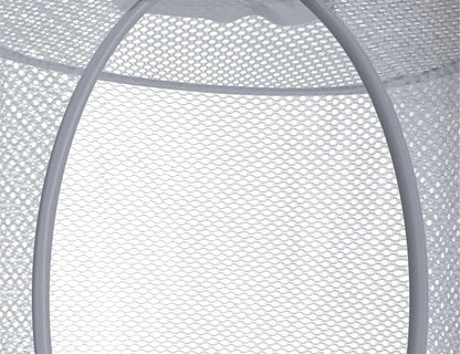 Hanging Stuffed Animal Storage Hammock Net 4 Tiers, Pink