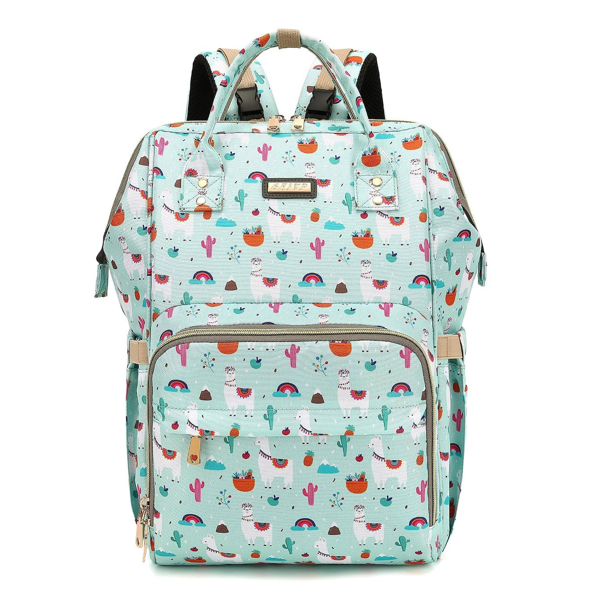 Diaper Bag Backpack, Diaper Bags for Baby Girls Boys, Baby Bags for Moms Dads, Nappy Changing Bag with Insulated Pockets,Multi-functional Waterproof Backpack with Stroller straps -Pink light pink