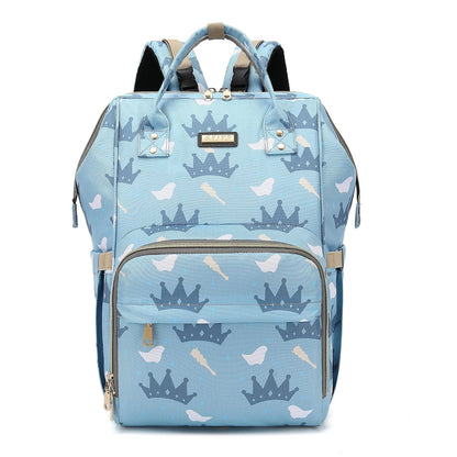 Diaper Bag Backpack, Diaper Bags for Baby Girls Boys, Baby Bags for Moms Dads, Nappy Changing Bag with Insulated Pockets,Multi-functional Waterproof Backpack with Stroller straps -Pink light pink