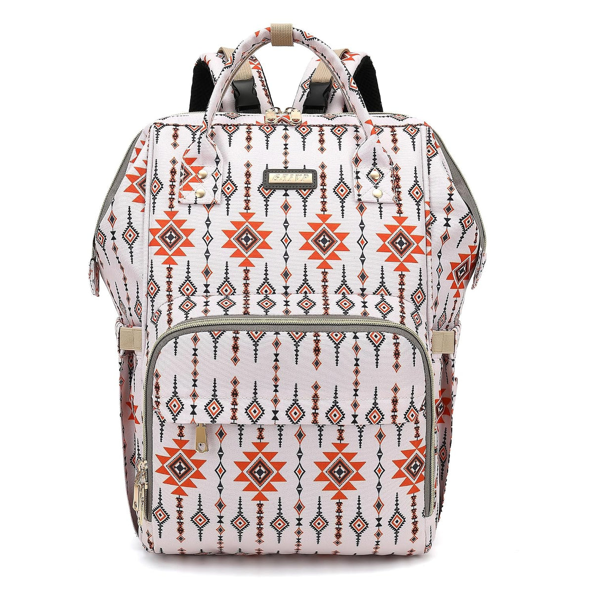 Diaper Bag Backpack, Diaper Bags for Baby Girls Boys, Baby Bags for Moms Dads, Nappy Changing Bag with Insulated Pockets,Multi-functional Waterproof Backpack with Stroller straps -Pink light pink