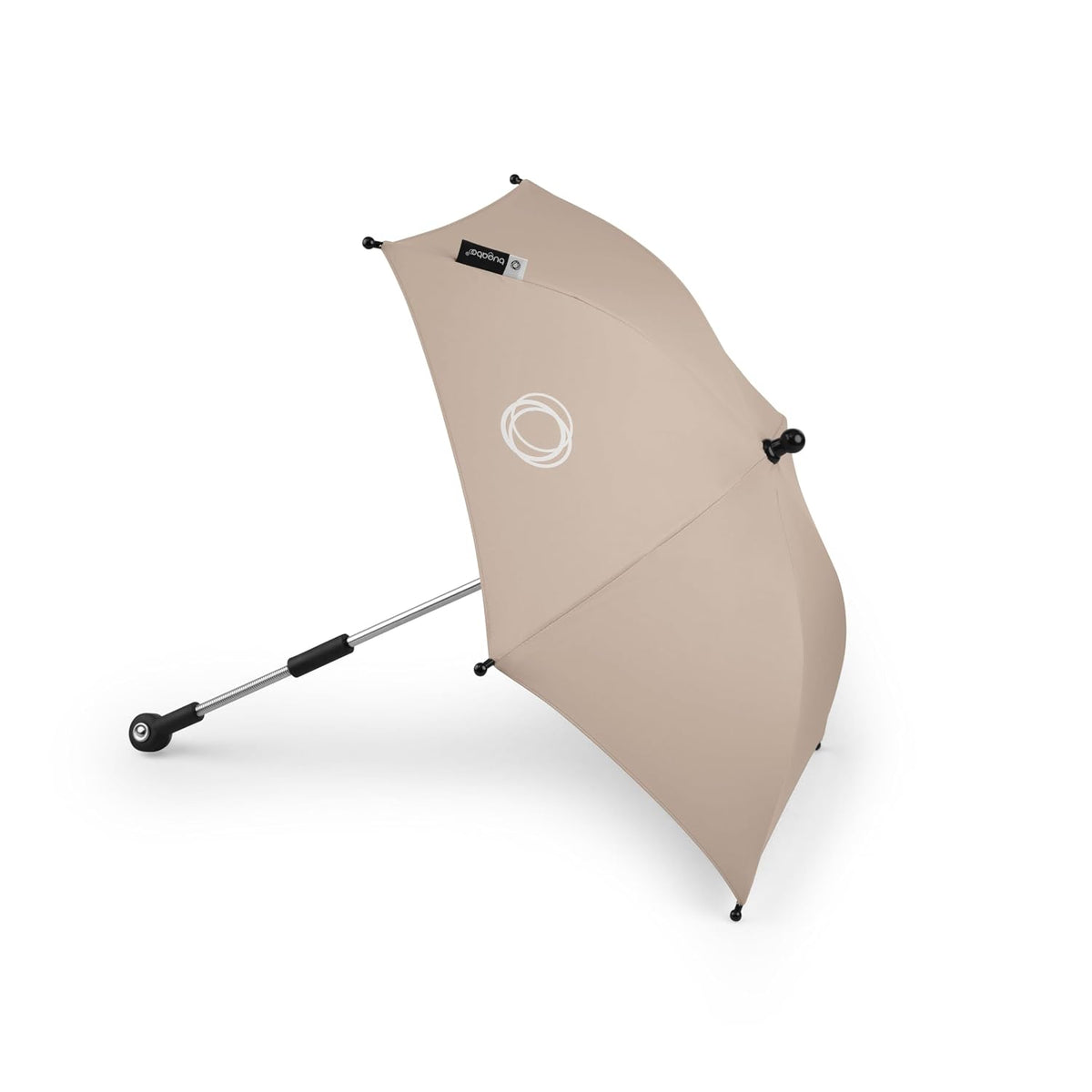 Parasol UPF 50+ Adjustable Sun Shade for Strollers - Black