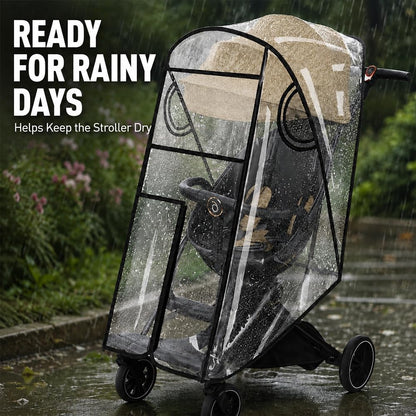 Stroller Rain Cover for Baby Jogger City Tour 2016-2019