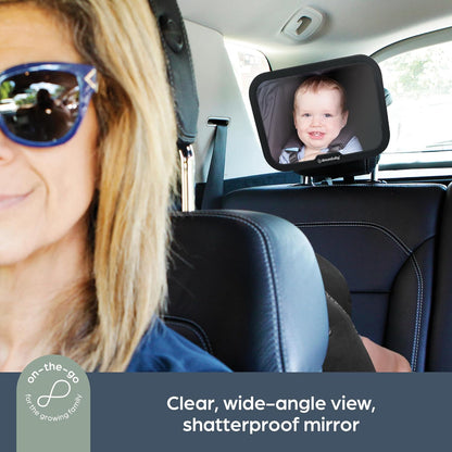Baby Car Mirror - Rear Facing Mirror - 360° Adjustable