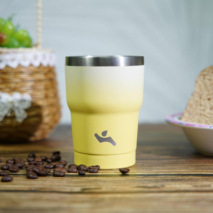 20 oz Tumbler with Handle and Straw, Insulated Travel Mug | Gum; BPA-free, leak-proof tumbler with 2 lids, 2 straws, cup holder fit for coffee, office, travel & daily use