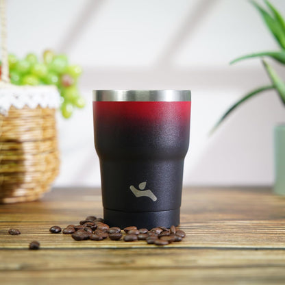 20 oz Tumbler with Handle and Straw, Insulated Travel Mug | Gum; BPA-free, leak-proof tumbler with 2 lids, 2 straws, cup holder fit for coffee, office, travel & daily use