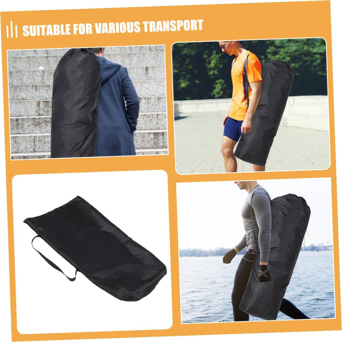 2pcs Portable Stroller Airplane Travel Bag for Umbrella Stroller Lightweight Foldable Travel Carry Bag with Shoulder Strap Compatible