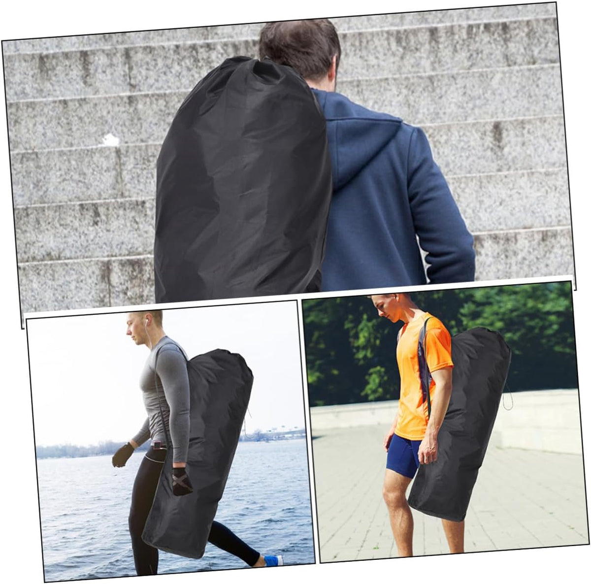 2pcs Portable Stroller Airplane Travel Bag for Umbrella Stroller Lightweight Foldable Travel Carry Bag with Shoulder Strap Compatible