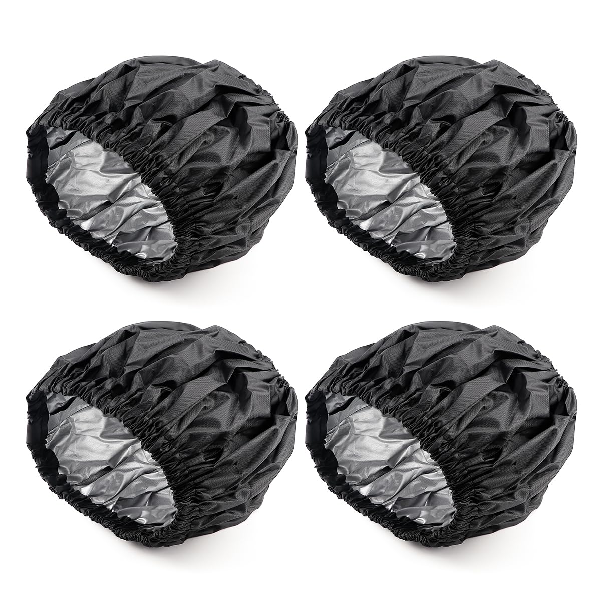 4 Pcs Stroller Wheel Protection Covers, Wheelchair Tire Protector for Baby Stroller Jogger Wheels (Small) (Front Wheel)