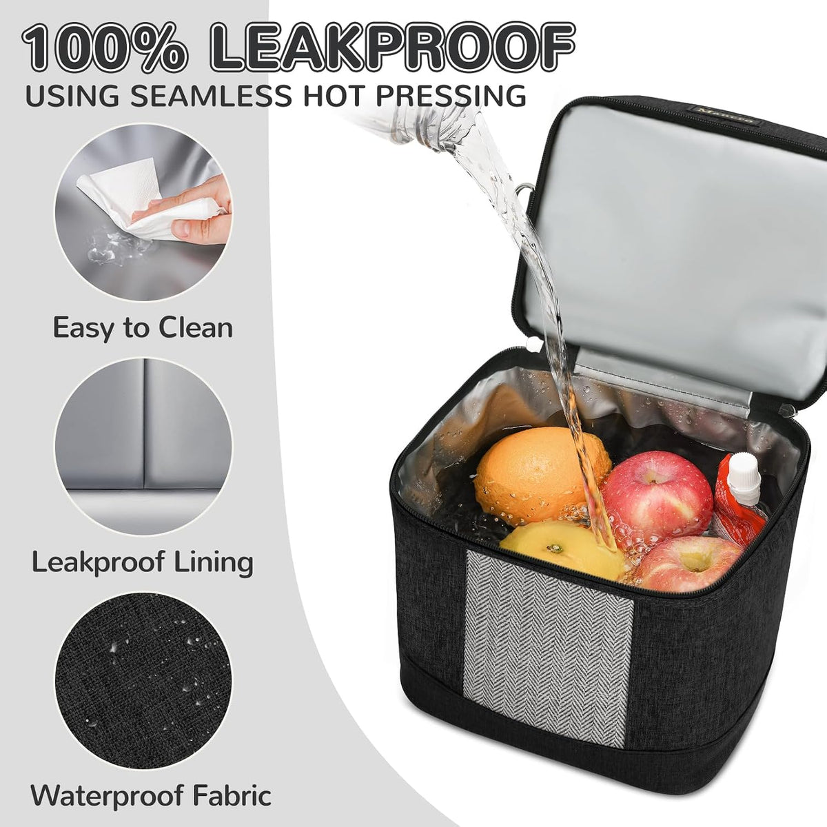 Breastmilk Cooler Bag with Ice Pack, Insulated Baby Bottles Bag