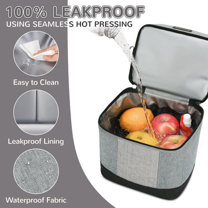 Breastmilk Cooler Bag with Ice Pack, Insulated Baby Bottles Bag