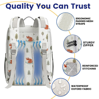 Baby Diaper Bag Backpack - Large Bag for Boys & Girls, Waterproof Diaper Backpack - Travel Diaper Bags w/Changing Pad, Baby Registry Search & Shower Gifts - Essentials Must Haves Newborn Stuff