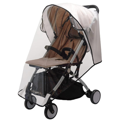 Stroller Rain Cover,Universal Stroller Accessory,Waterproof,Windproof Protection,Protect from Dust Snow,Baby Travel Weather Shield