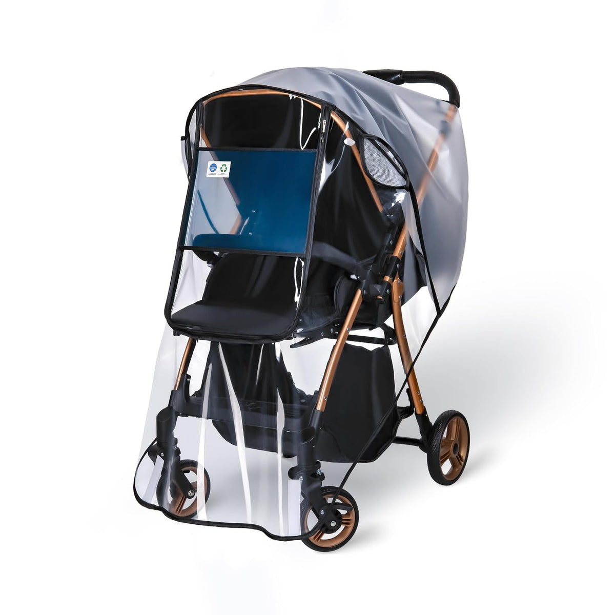 Stroller Rain Cover,Universal Stroller Accessory,Waterproof,Windproof Protection,Protect from Dust Snow,Baby Travel Weather Shield