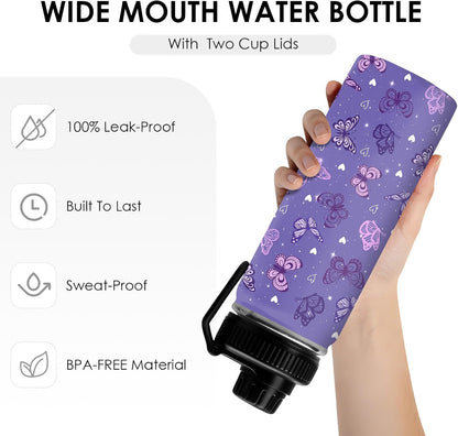 Christian Gifts for Women - I Can Do All Things Christ Water Bottle Water Bottle 18oz - Inspirational Religious Faith Gifts for Women - Christian Jesus God Bible Verse Prayer Gift for Christmas